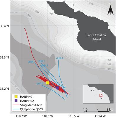 Detections of Whale Vocalizations by Simultaneously Deployed Bottom-Moored and Deep-Water Mobile Autonomous Hydrophones